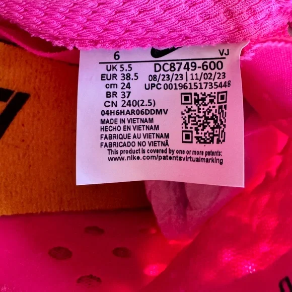 Nike Rival Multi Women’s Track Spikes Size 6 - Picture 6 of 6